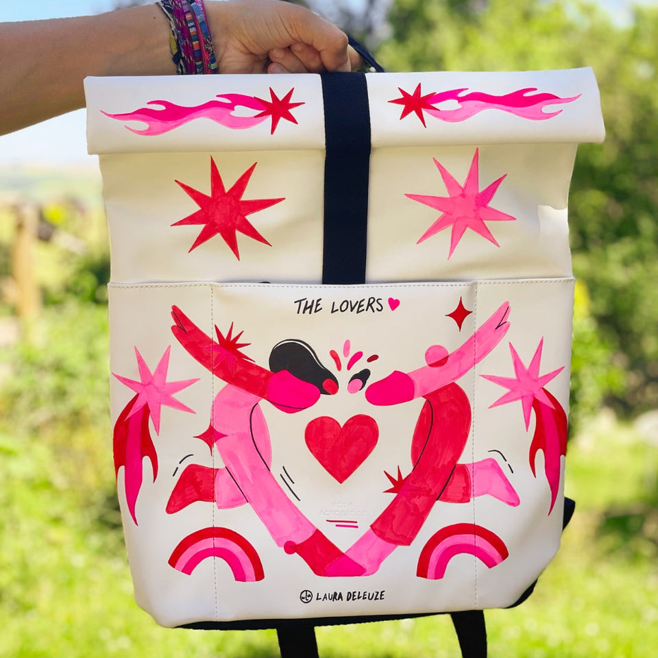 Painting the Hajo Backpack with Laura Deleuze
