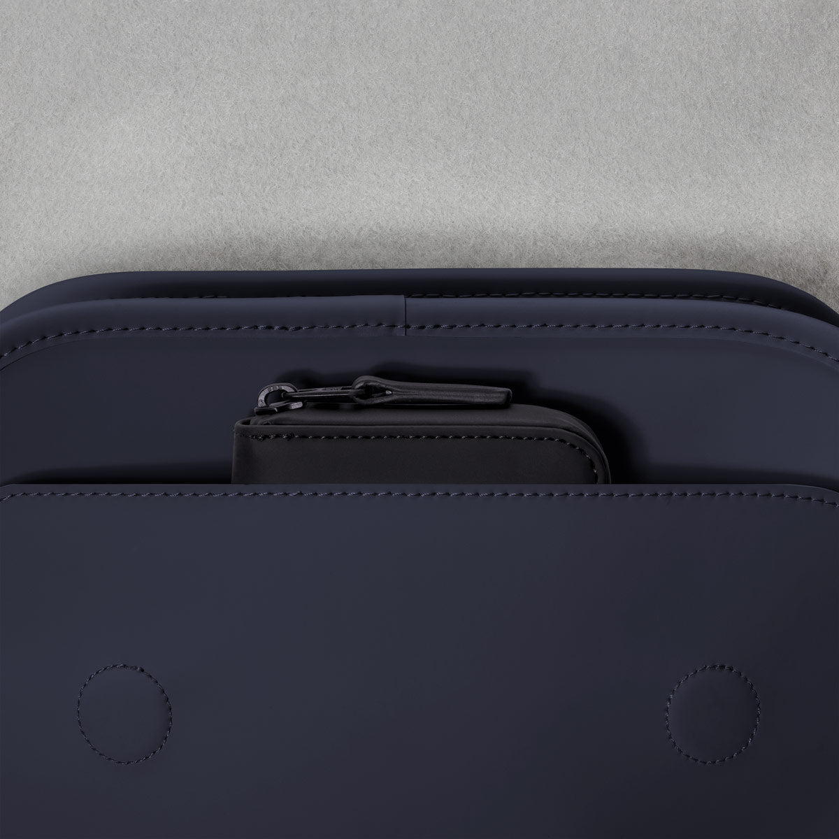 Adina Flap-Top Backpack - Dark Navy