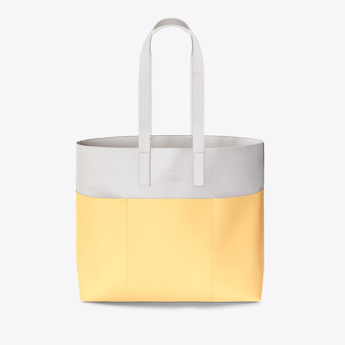 Emilia Tote Bag - Glacier Grey - Lemon