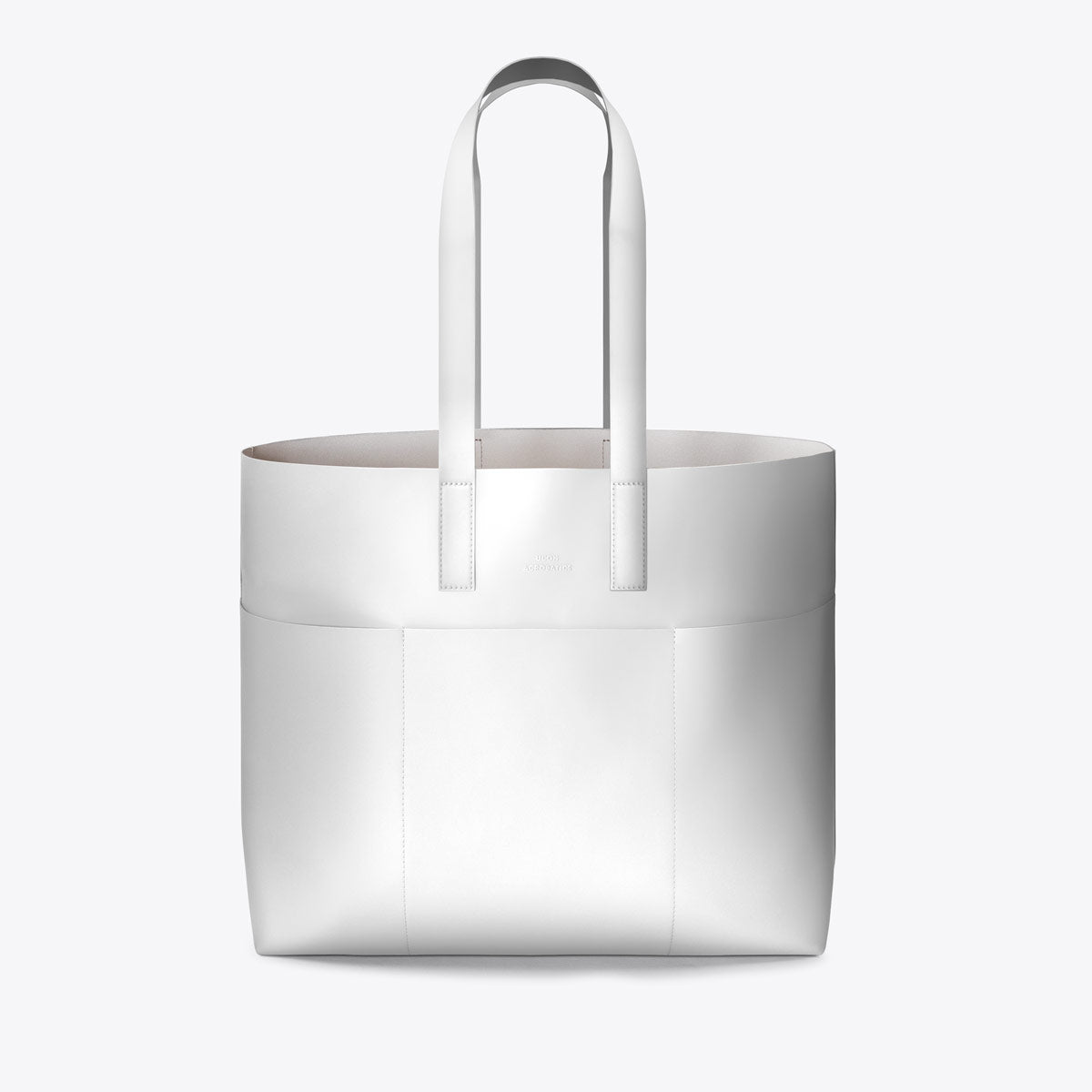 Emilia Tote Bag - Silver Metallic