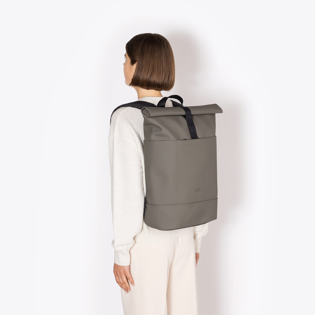 Hajo Roll-Top Backpack - Dark Grey / Medium