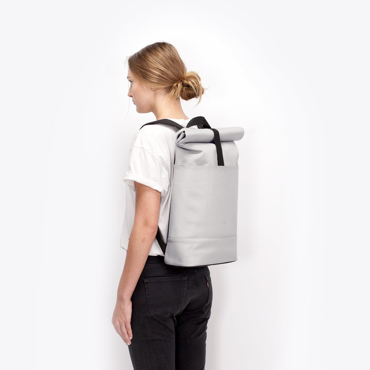 Hajo Roll-Top Backpack - Glacier Grey / Medium