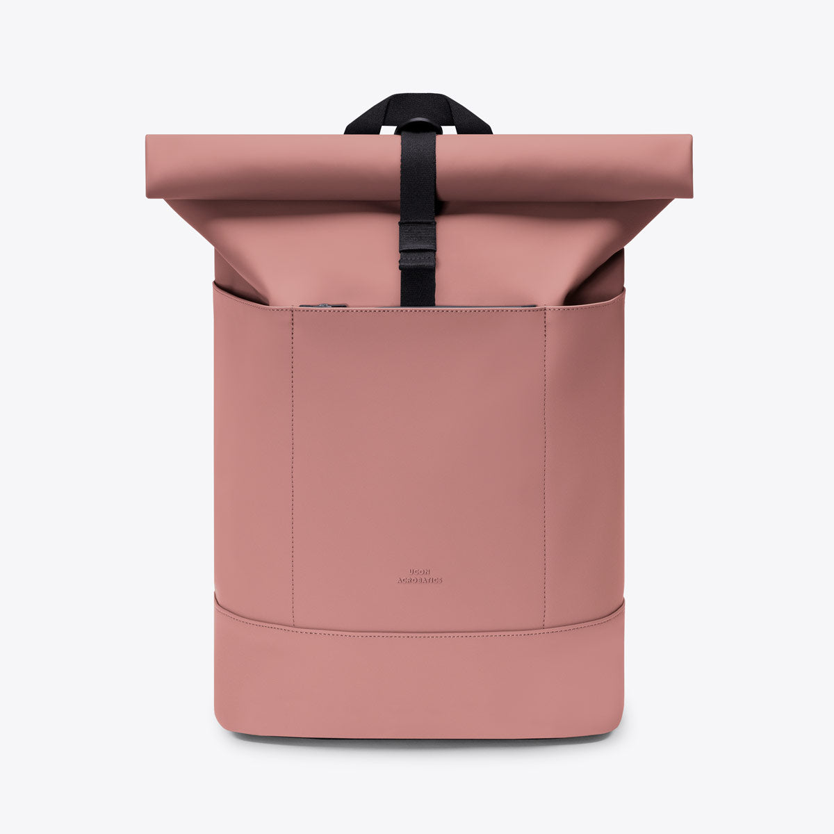 Hajo Roll-Top Pannier Backpack - Dark Rose / Medium