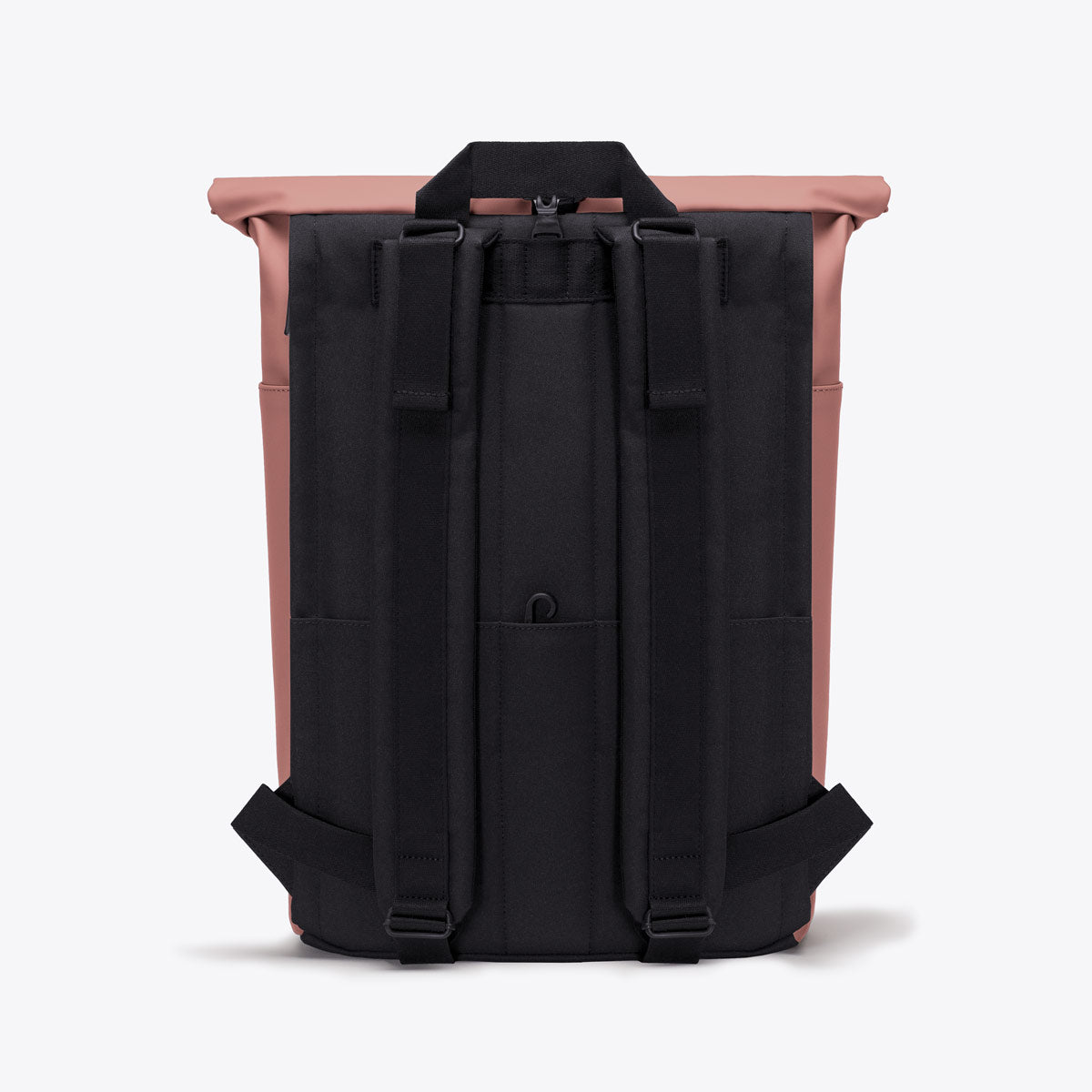 Hajo Roll-Top Pannier Backpack - Dark Rose / Medium