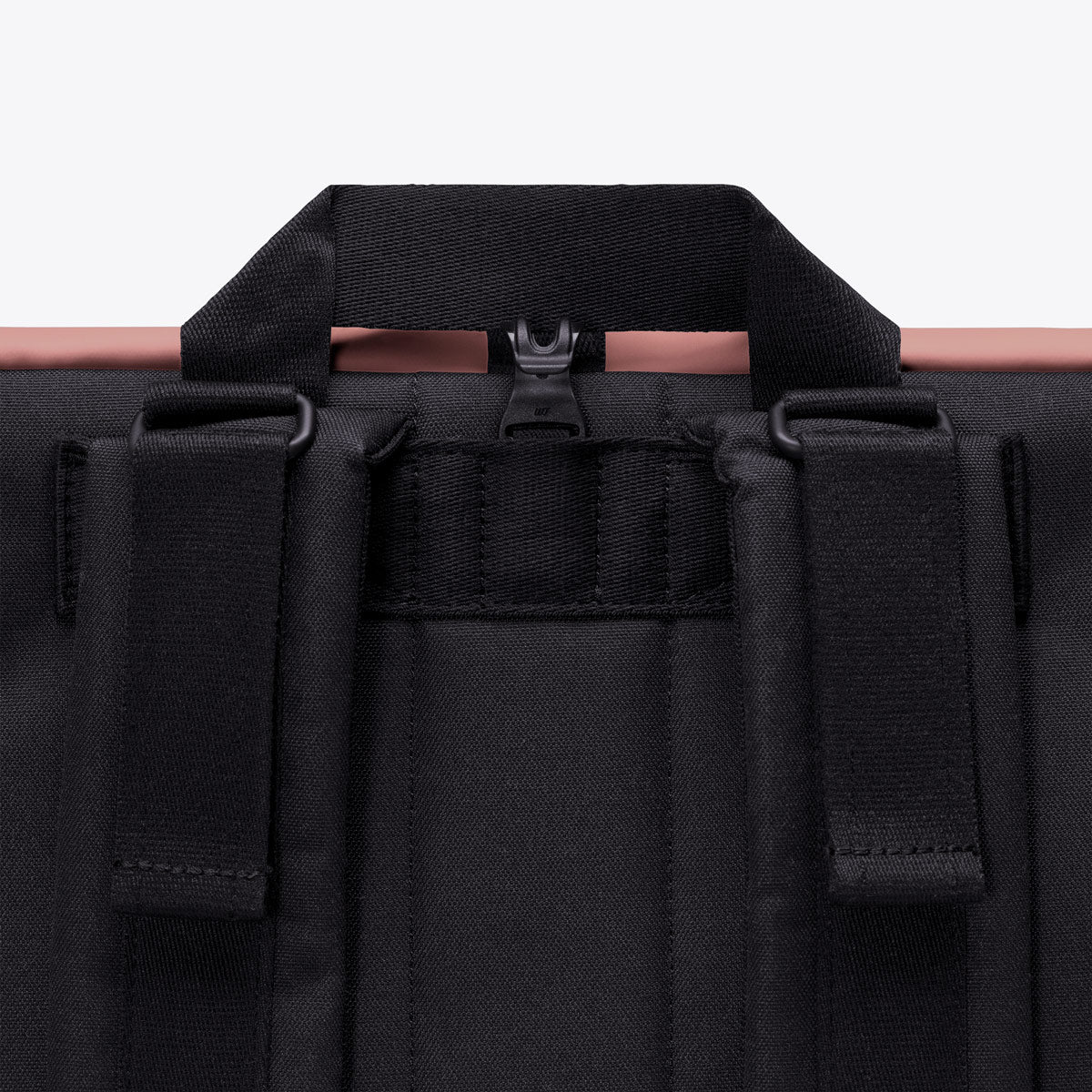 Hajo Roll-Top Pannier Backpack - Dark Rose / Medium