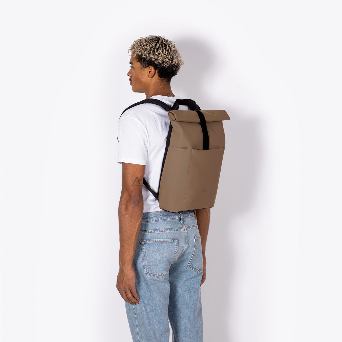 Hajo Roll-Top Backpack - Chestnut / Mini
