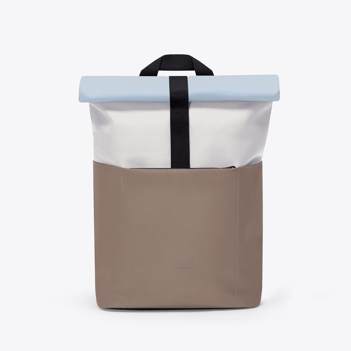 Hajo Roll-Top Backpack - Glacier Grey - Dark Sand / Mini