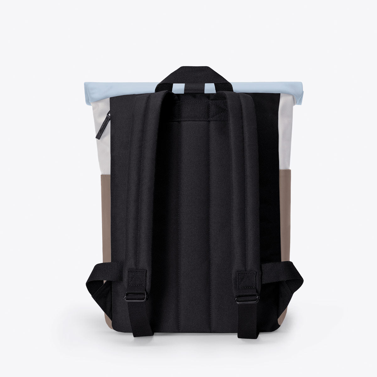 Hajo Roll-Top Backpack - Glacier Grey - Dark Sand / Mini