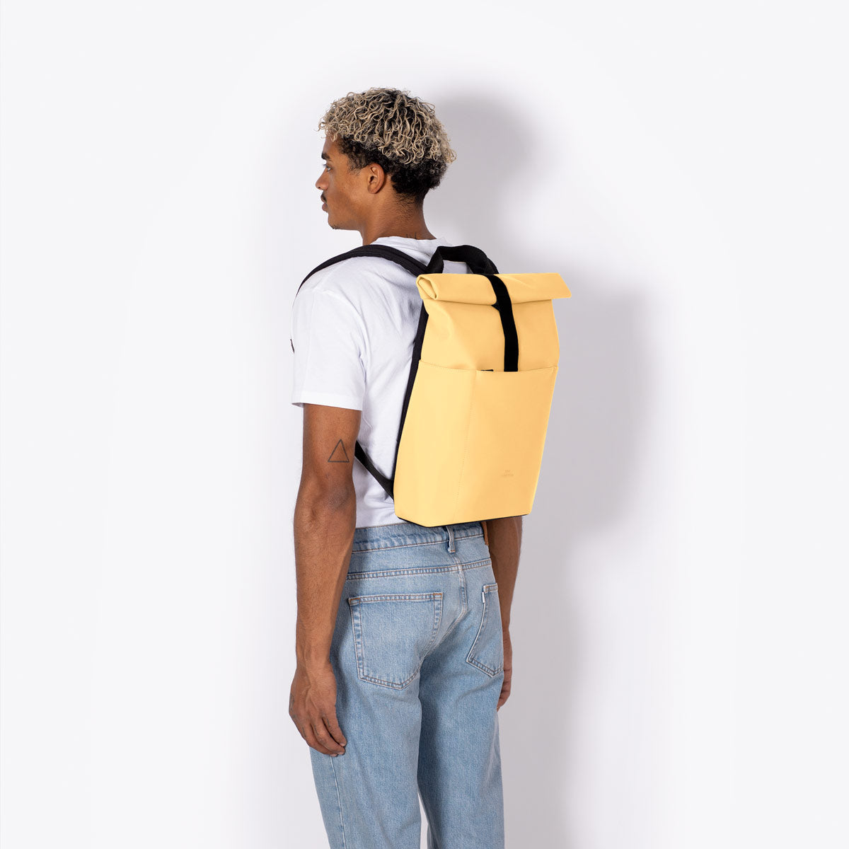 Hajo Roll-Top Backpack - Lemon / Mini