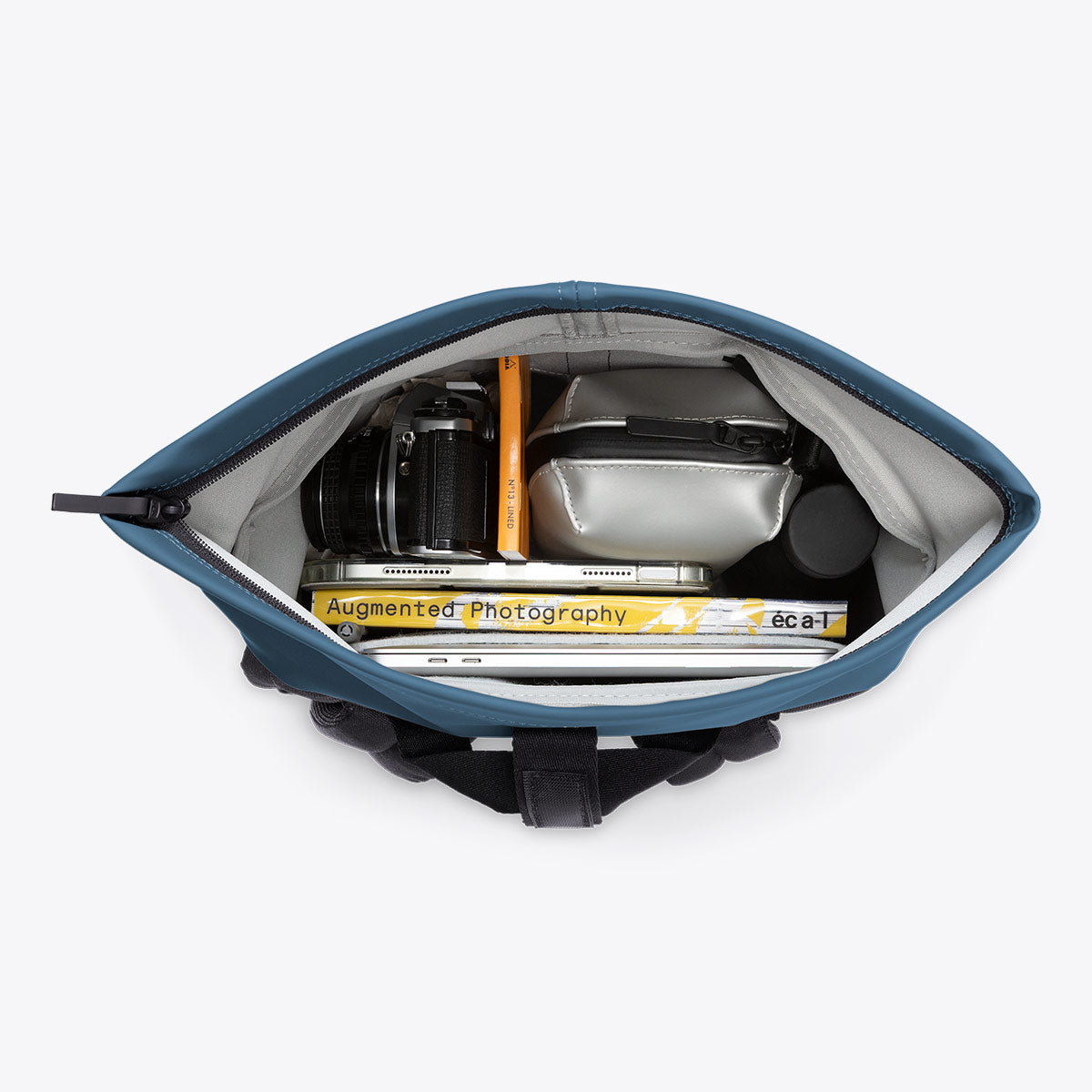 Hajo Roll-Top Backpack - Petrol / Mini