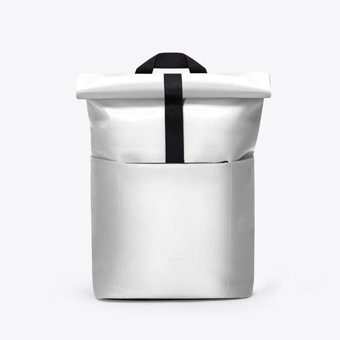 Hajo Roll-Top Backpack - Silver Metallic / Mini