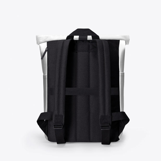 Hajo Roll-Top Backpack - Silver Metallic / Mini