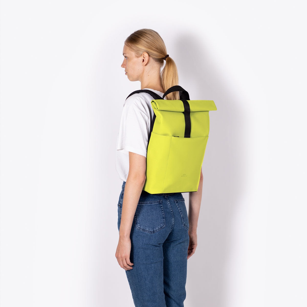 Hajo Roll-Top Backpack - Acid Lime / Mini
