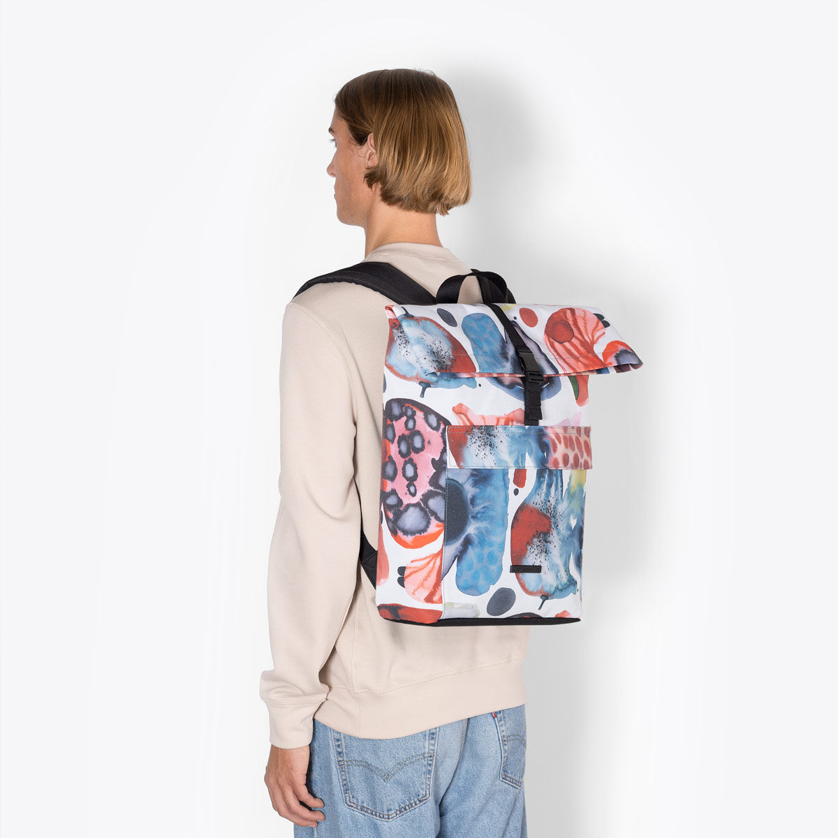 Jannik Roll-Top Backpack - Emma Larsson Artwork / All