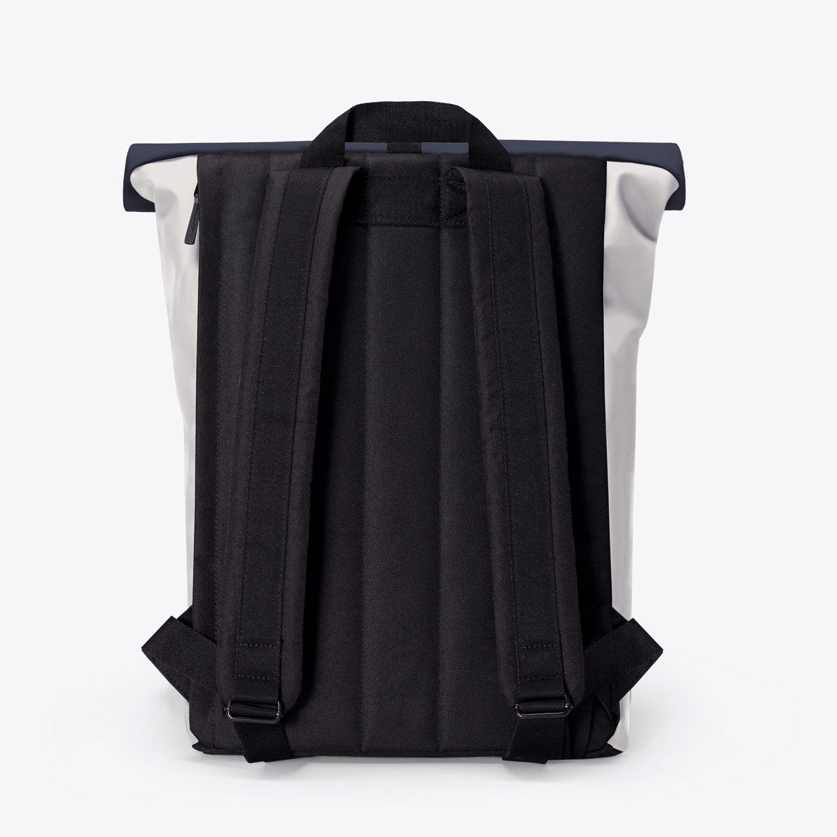 Jannik Roll-Top Backpack - Glacier Grey - Dark Rose / Medium