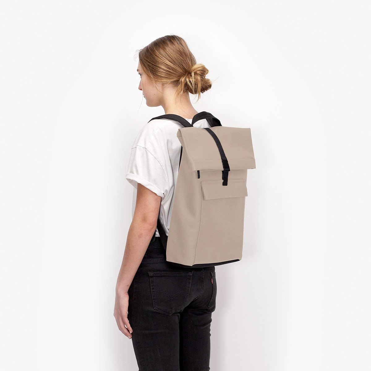 Jannik Roll-Top Backpack - Sand / Medium