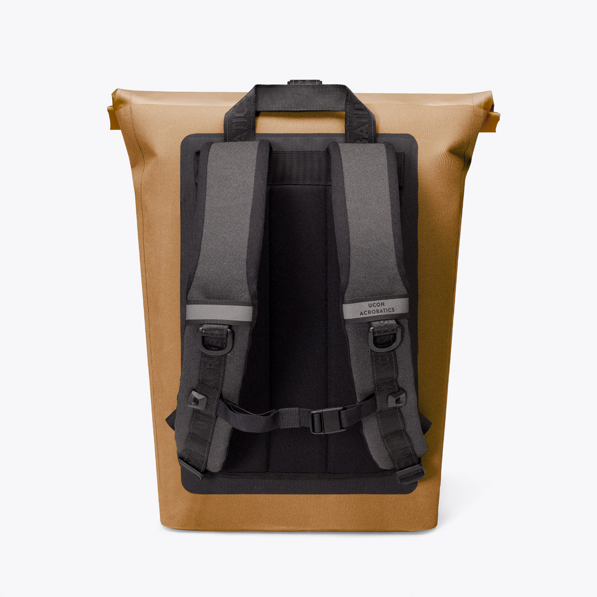 Jannik Roll-Top Backpack - Dark Sand Reflective / Medium