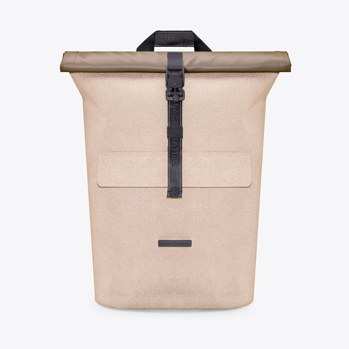 Jannik Roll-Top Backpack - Olive Reflective / Medium