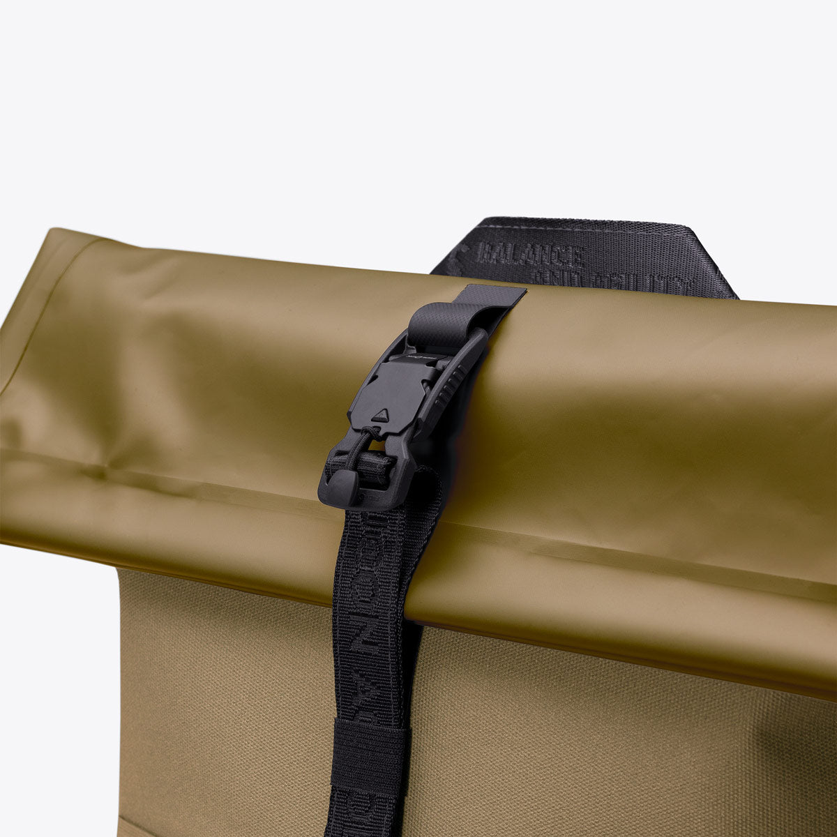 Jannik Roll-Top Backpack - Olive Reflective / Medium