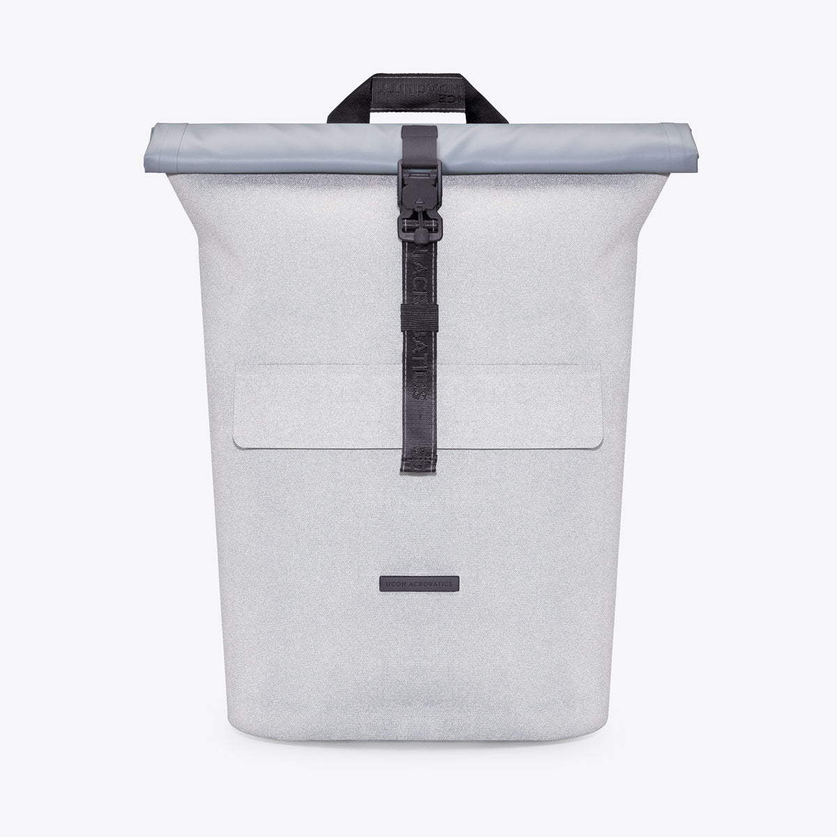 Jannik Roll-Top Backpack - Pigeon Blue Reflective / Medium