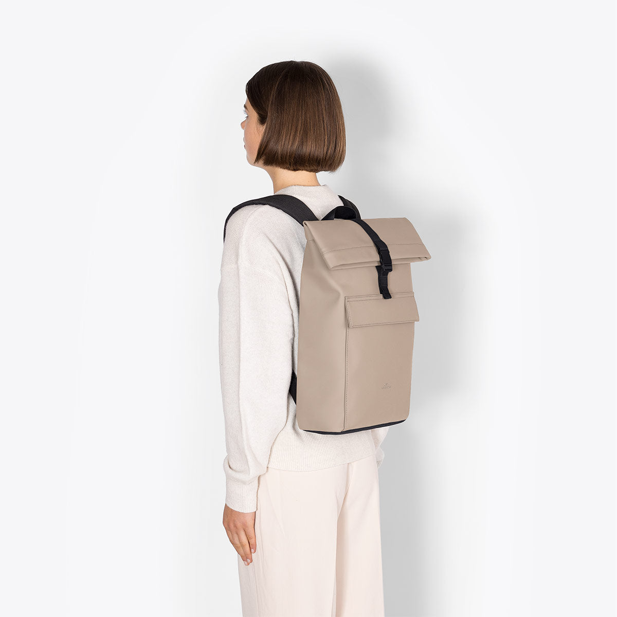 Jannik Roll-Top Backpack - Sand / Mini