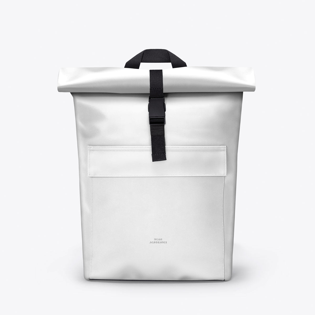 Jannik Roll-Top Backpack - Silver Metallic / Mini