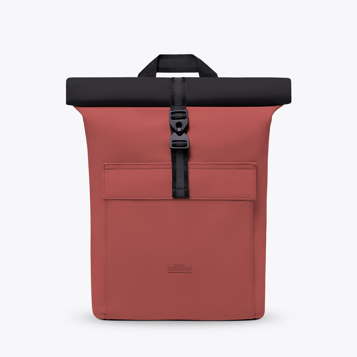 Jasper Roll-Top Backpack - Hibiscus - Black / Mini