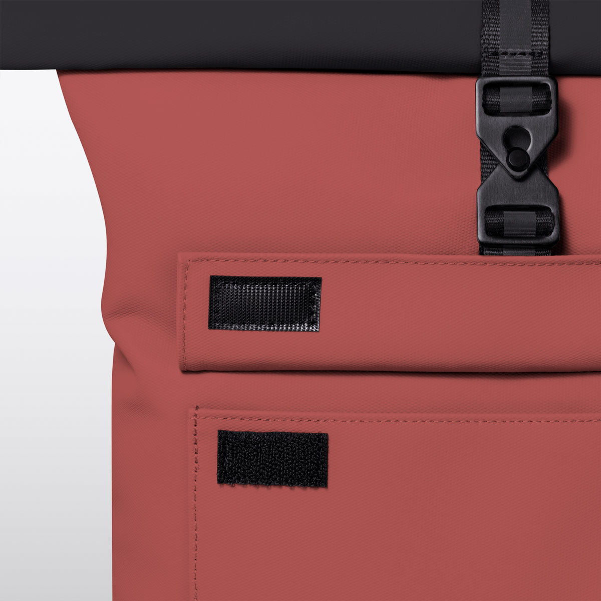 Jasper Roll-Top Backpack - Hibiscus - Black / Mini
