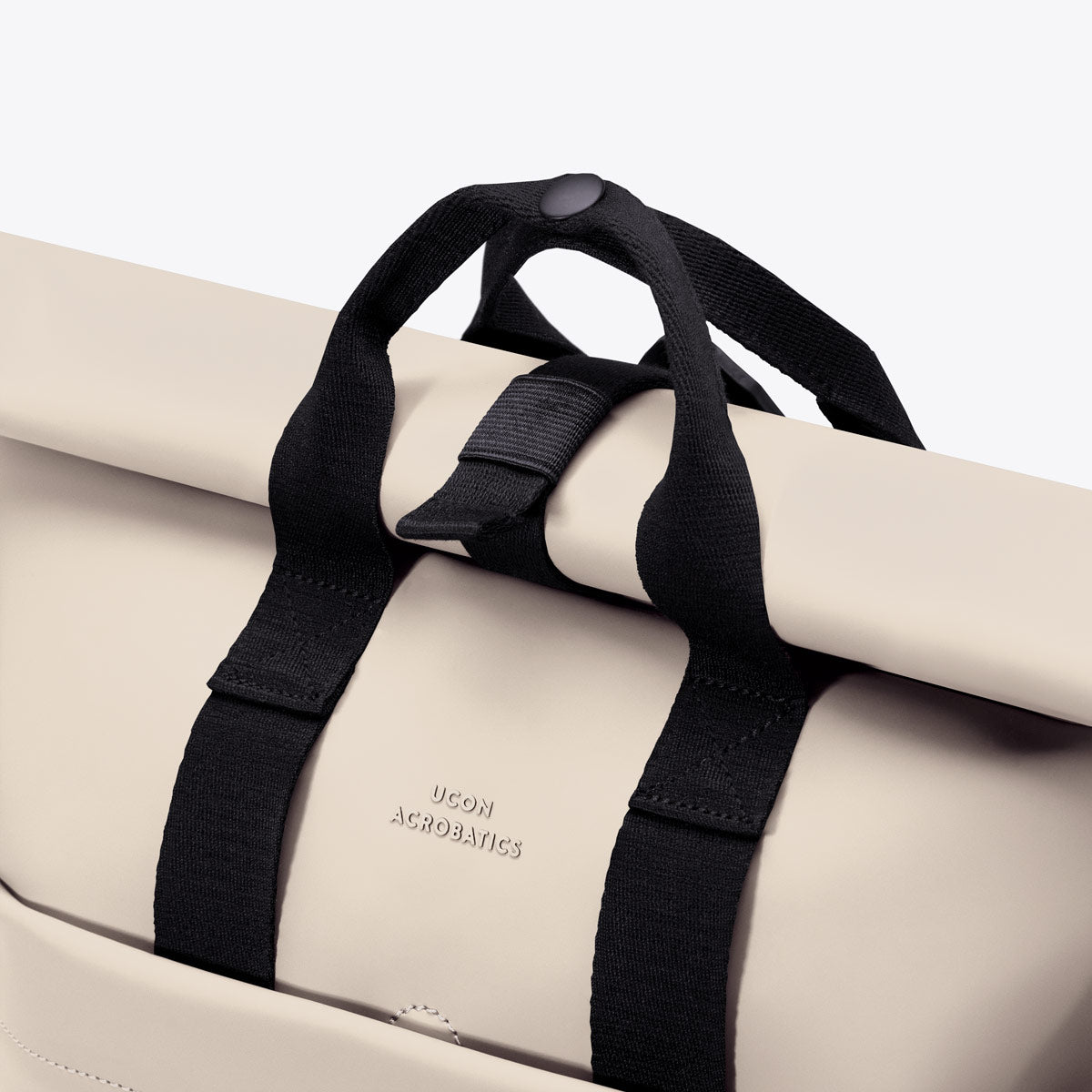 Malte Convertible Roll-Top Backpack - Light Sand