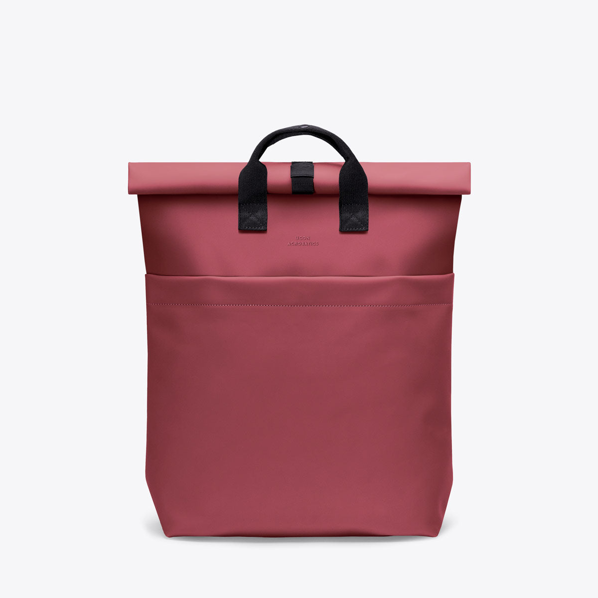 Malte Convertible Roll-Top Backpack - Burgundy