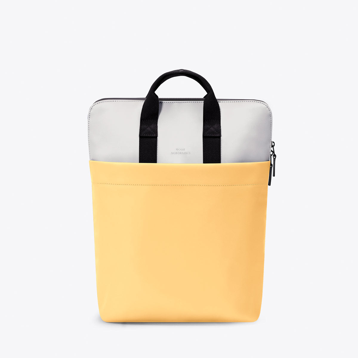 Masao Convertible Backpack - Glacier Grey - Lemon / Medium