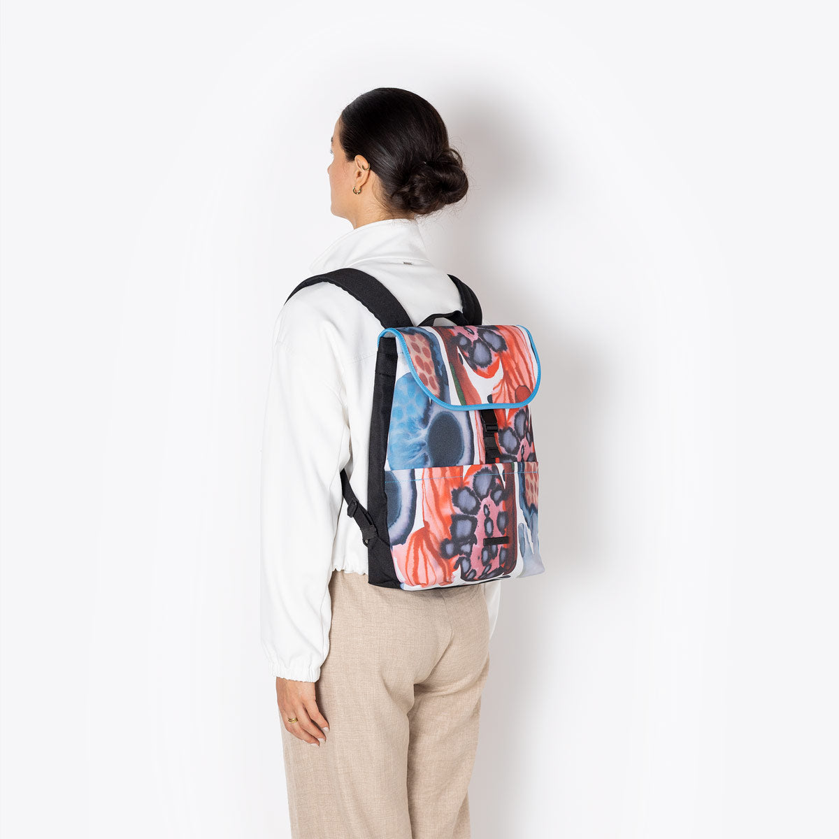 Mion Flat Top Backpack - Multicolor