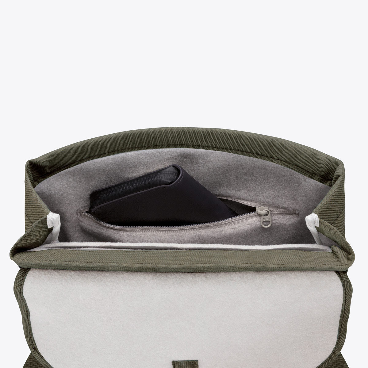 Mion Flat Top Backpack - Olive