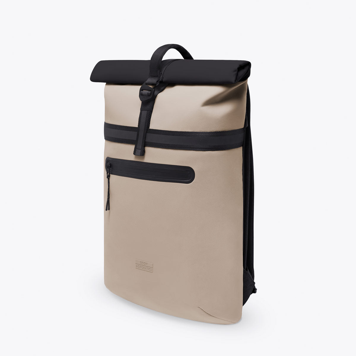 Niklas Roll-Top Backpack - Sand - Black