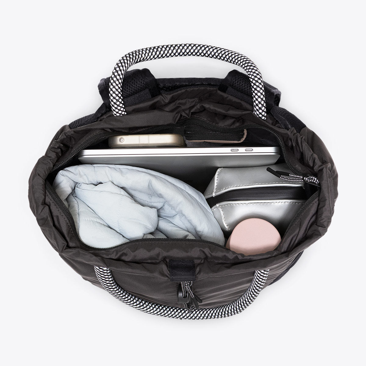 Tristan Packable Backpack - Black