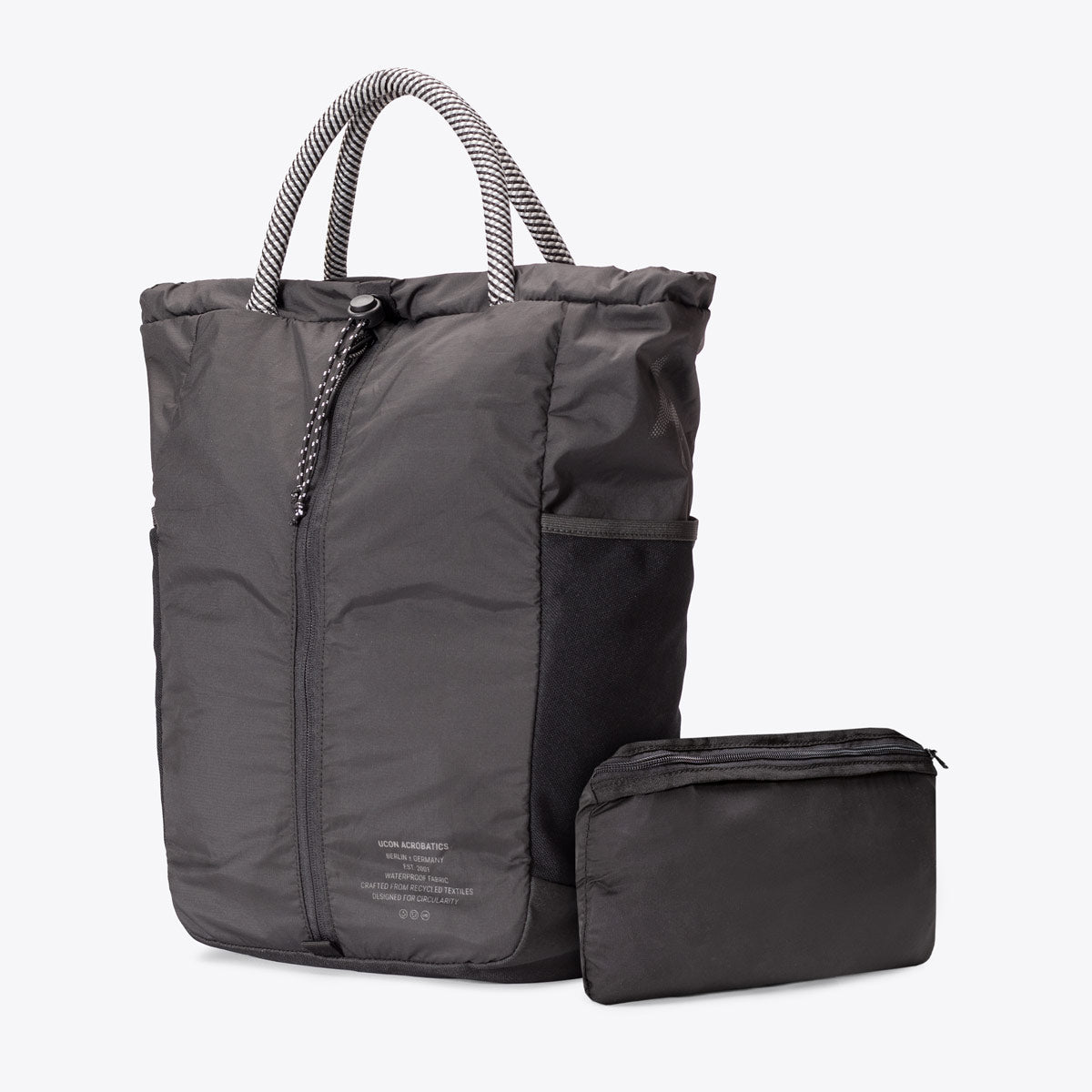 Tristan Packable Backpack - Black