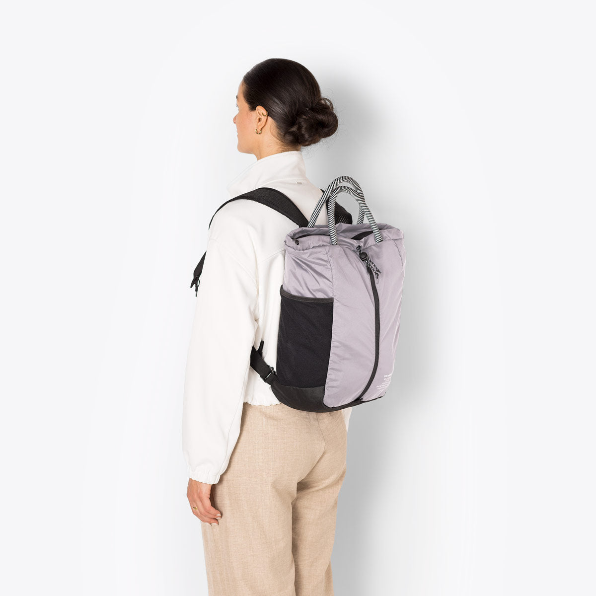 Tristan Packable Backpack - Dusty Lilac
