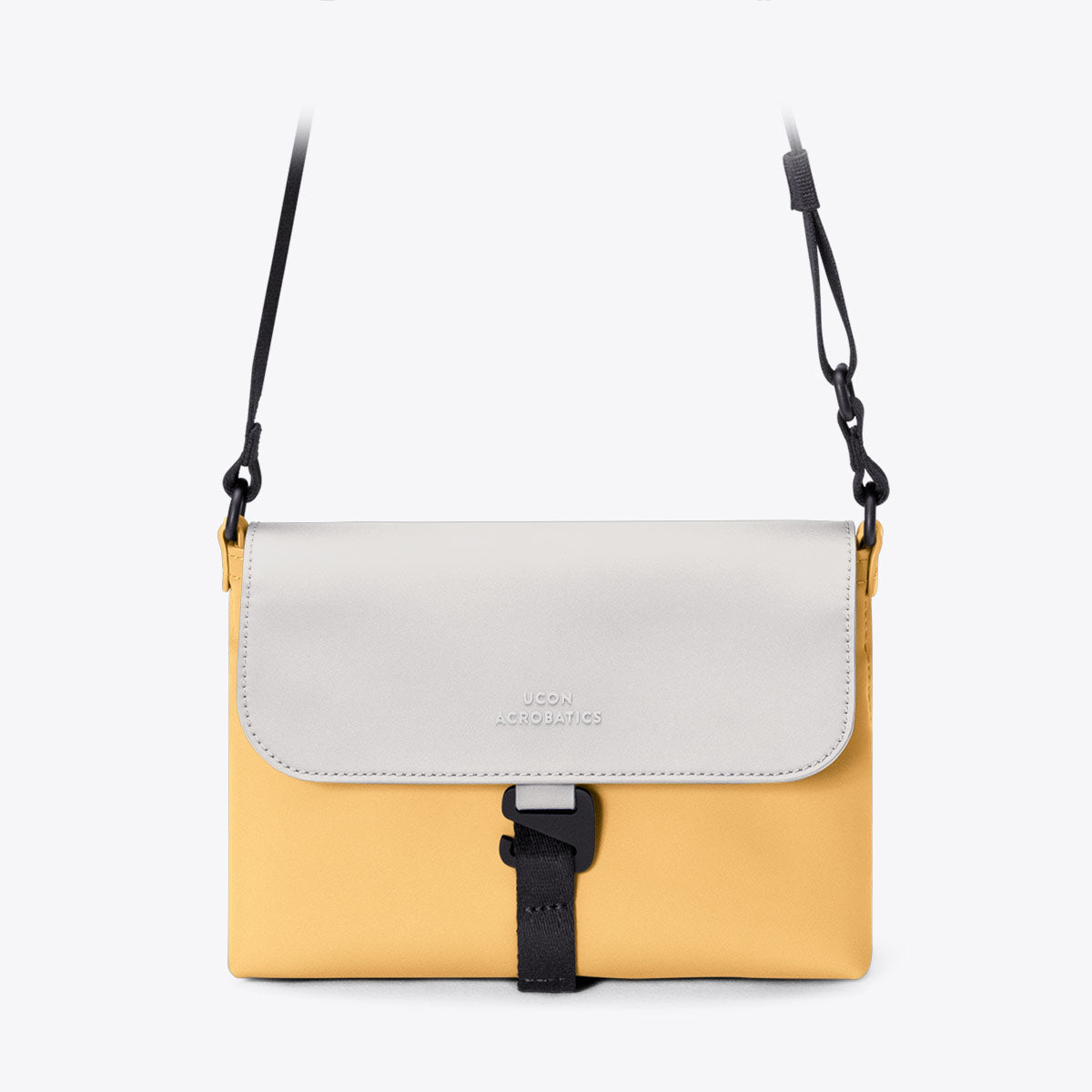 Yuri Shoulder Bag - Glacier Grey - Lemon