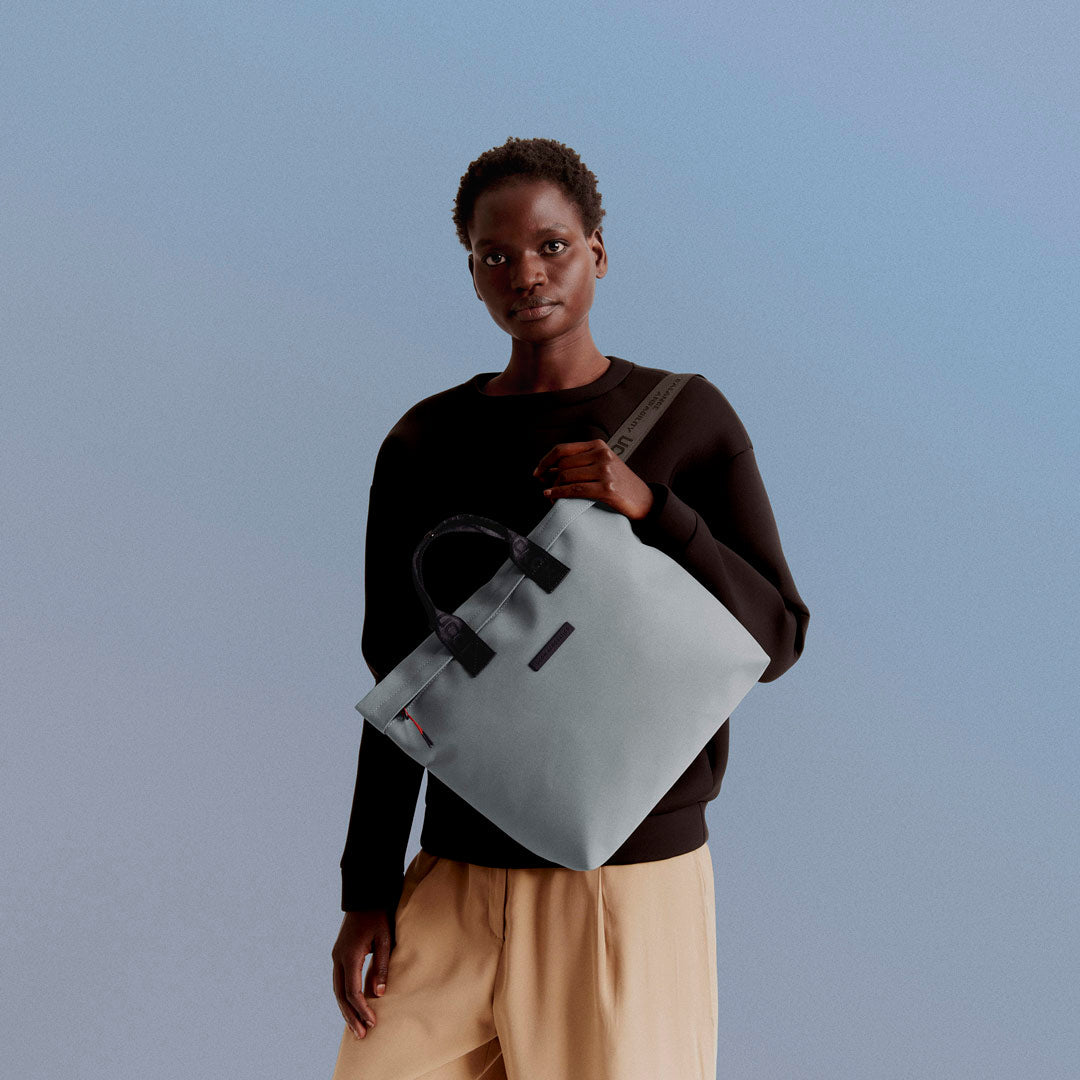 Eliza Bag - Pigeon Blue Reflective