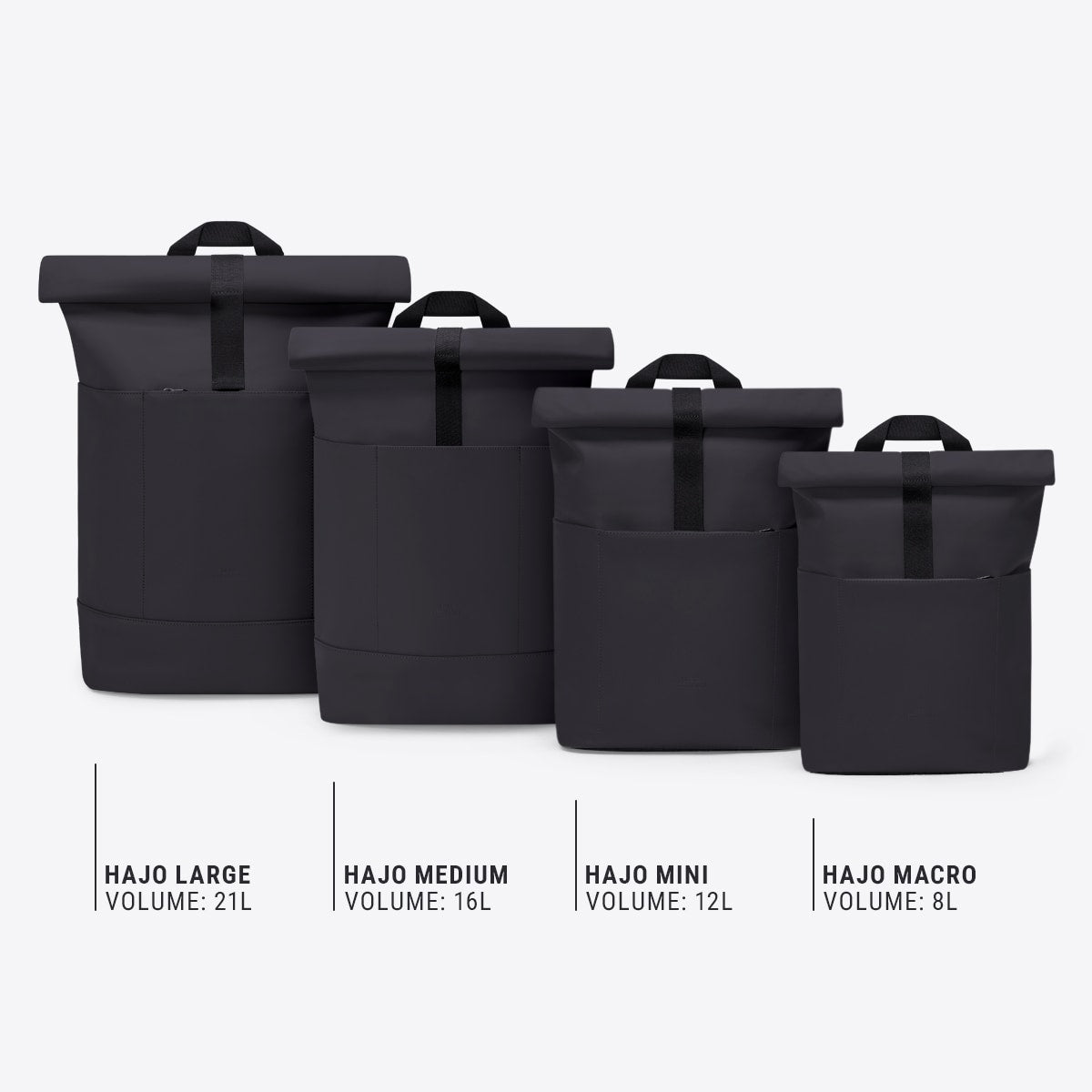 Hajo Roll-Top Backpack - Multicolor / Medium