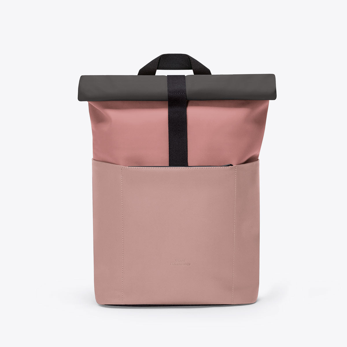 Hajo Roll-Top Backpack - Dark Rose - Rose / Mini