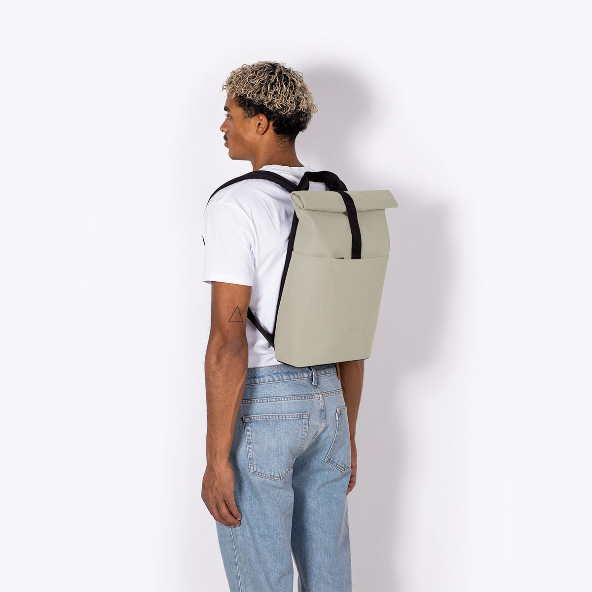 Hajo Roll-Top Backpack - Pastel Green / Mini